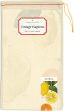 Cargar imagen en el visor de la galería, Cavallini - Servilletas de tela citrus / cloth napkins
