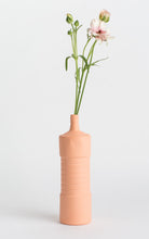 Cargar imagen en el visor de la galería, Porcelain bottle vase #5 orange
