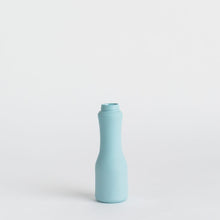 Cargar imagen en el visor de la galería, Porcelain bottle vase #6 light blue
