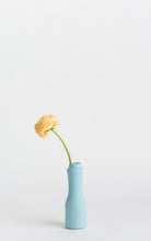 Cargar imagen en el visor de la galería, Porcelain bottle vase #6 light blue
