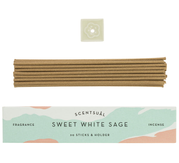 Incienso Scentsual salvia blanca/ Sweet White Sage incense