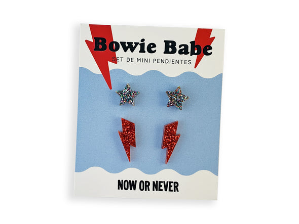 Now or Never - Set de Pendientes Bowie Babe