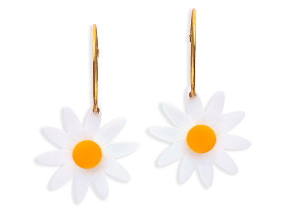 Now or Never - Pendientes Daisy oro