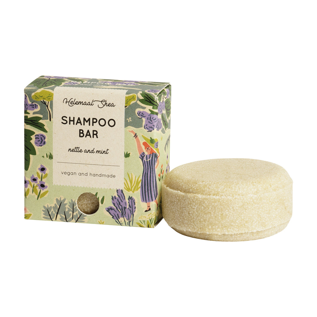 Champu para todo cabello en barra / nettle & mint shampoo bar