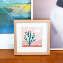 Load image into Gallery viewer, Kit de bordado Dessert cactus / needlepoint kit
