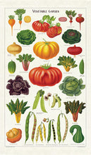 Cargar imagen en el visor de la galería, Cavallini - Trapo de cocina verduras / vegetable tea towel
