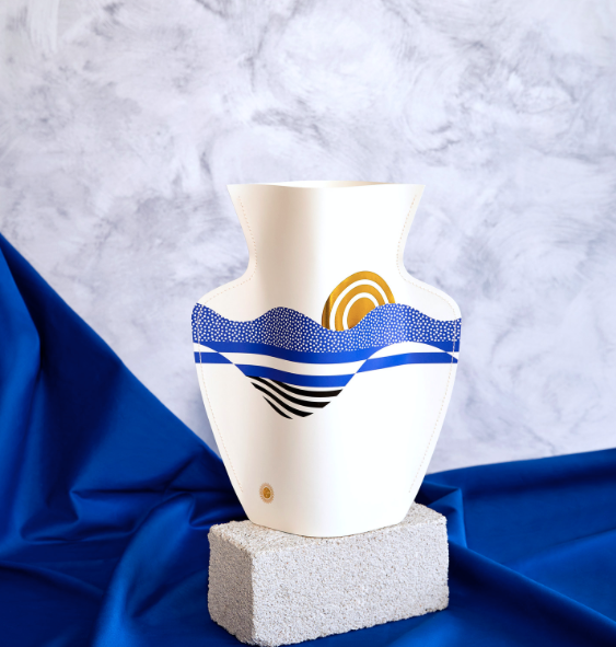 Jarron de papel Salina / paper flower vase