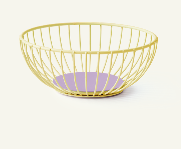 Cesta de alambre Iris pequeña / Small wire basket