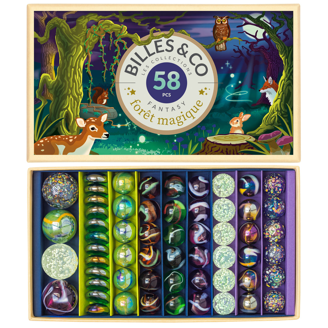 Billes & co. canicas bosque magico / Magic Forest marbles