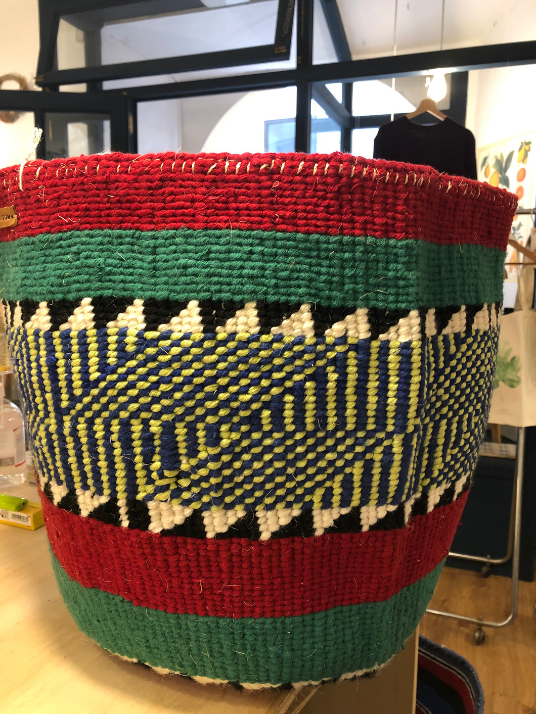 Canasta de lana / Wool basket