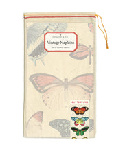 Cargar imagen en el visor de la galería, Cavallini servilletas  de tela mariposas

