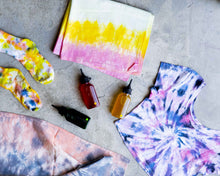 Load image into Gallery viewer, Fabrica de Texturas Kit tie dye / DIY Tie-Dye kit
