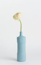 Load image into Gallery viewer, Porcelain bottle vase #5 dark blue

