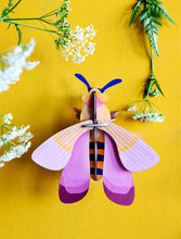 Load image into Gallery viewer, Pink Bee Wall Decoration
